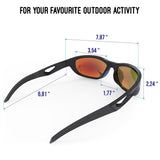 SHTORZ Polarized Sports Sunglasses for Men & Women